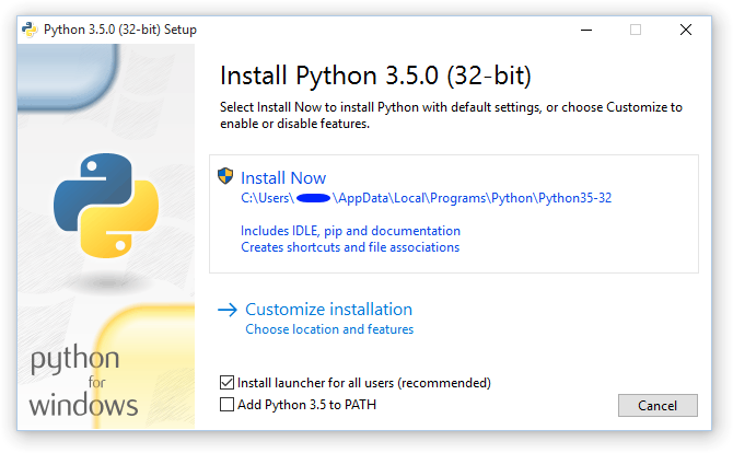python 3.5.6